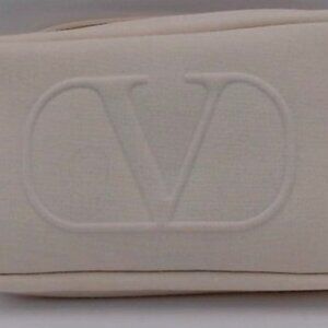 Christian Dior - Small Makeup Bag, Cream Color, BRAND NEW, NEVER USED